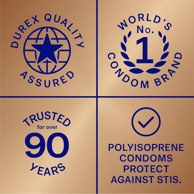 Thumbnail 4 de Durex Avanti Bare Non-Latex Condoms 36 count