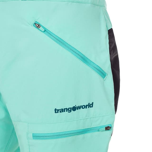 Detalle 2 de Trangoworld Tsenda Mujer - Pantalón Largo Impermeable 🌧