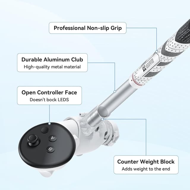 Thumbnail 5 de AMVR Golf Club Attachment 15.7" VR Golf Club