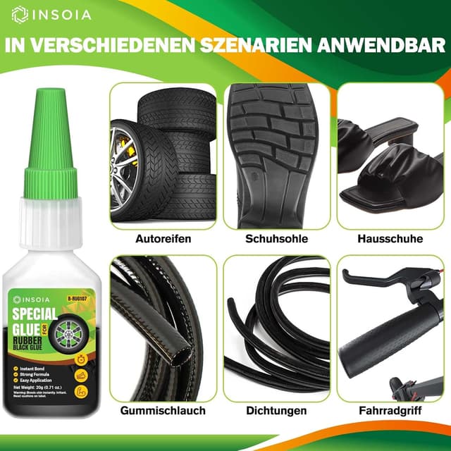 Detalle de Gummikleber Extra Stark Wasserfest 30 g