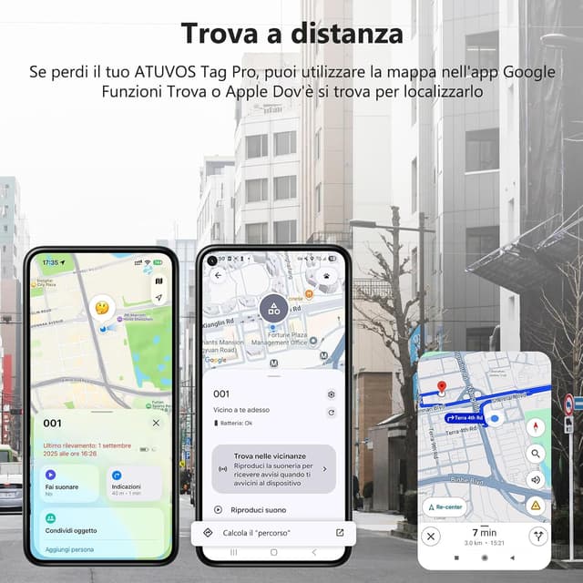 Thumbnail 3 de ATUVOS Air Tag Pro Dual System 2 pezzi