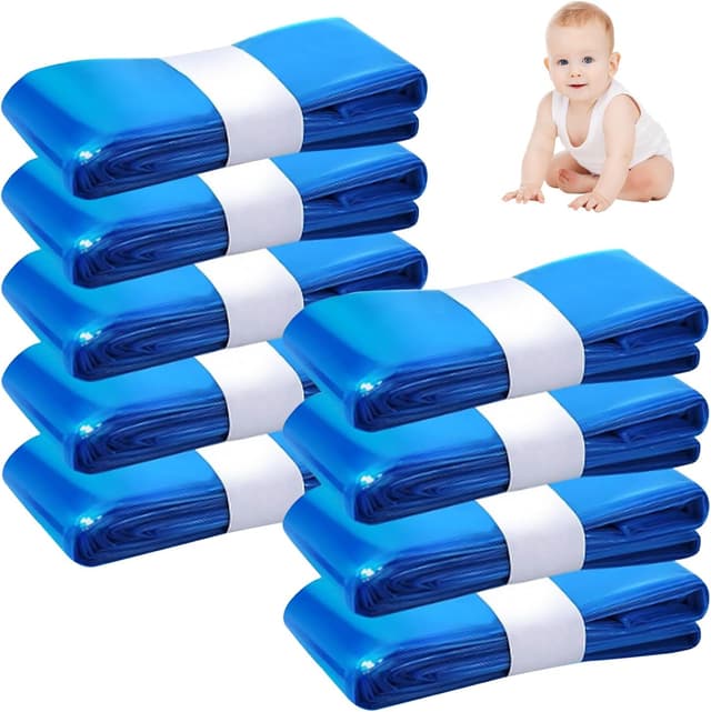 Detalle de 9 Stück Windeleimer Nachfüllkassetten – Nachfüllbeutel für Windeleimer & Katzenstreueimer (4,5 m)