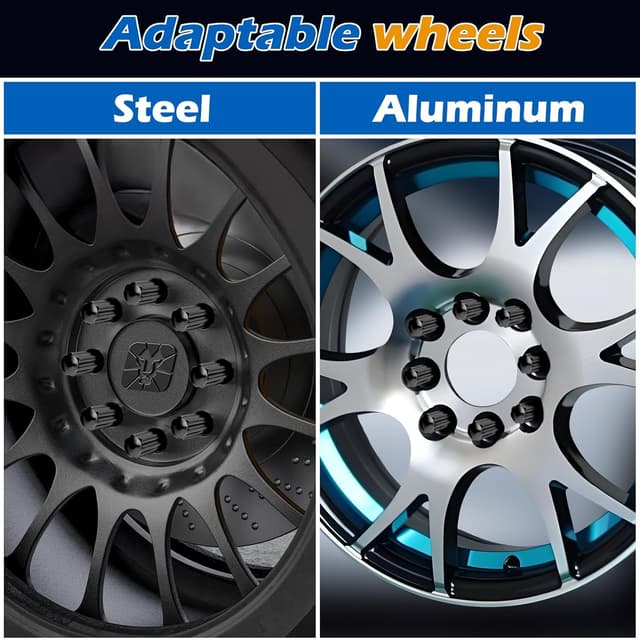 Detalle de DYNOFIT 14mm x 1.5 Extended Wheel Lug Nuts (32-pack) with Conical 60° Seat