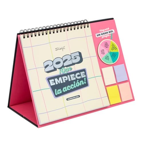 Detalle 2 de Mr. Wonderful Calendario de sobremesa 2025, 2 blocs 🗓