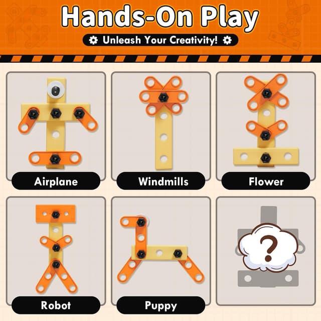 Thumbnail 5 de KidBloom 50 Pezzi set attrezzi per bambini 3+ anni