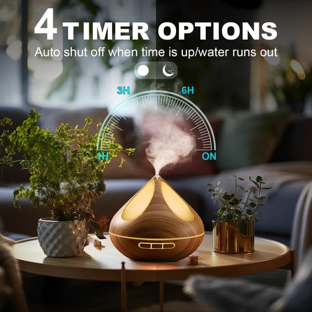 Thumbnail 2 de VitezTab Essential Oil Diffuser 500 ml — humidifier 🫧