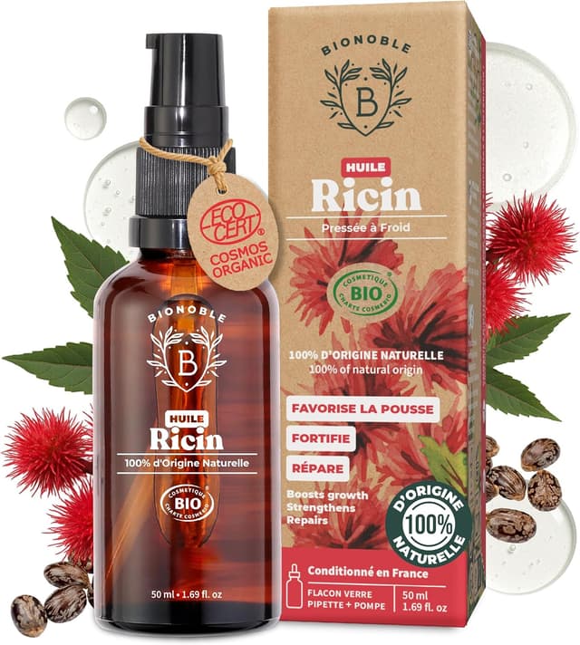 Imagen de BIONOBLE Ricin Bio Pressé à Froid 50 ml en OfertitasTOP