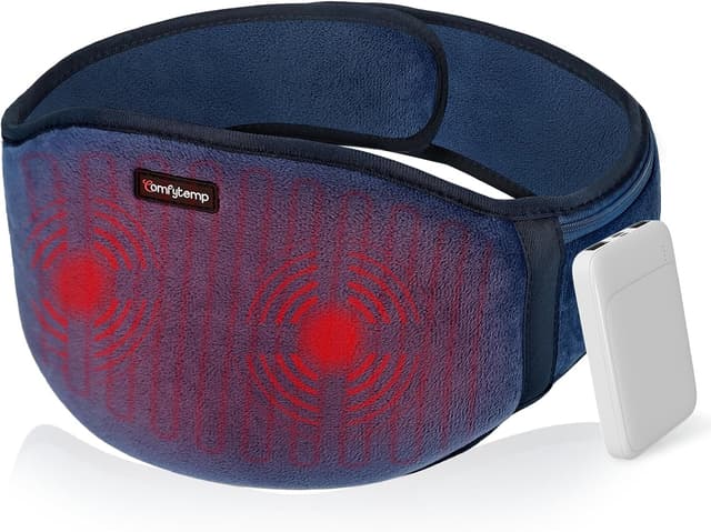 Detalle de Comfytemp Almohadilla Térmica Lumbar 18x147cm