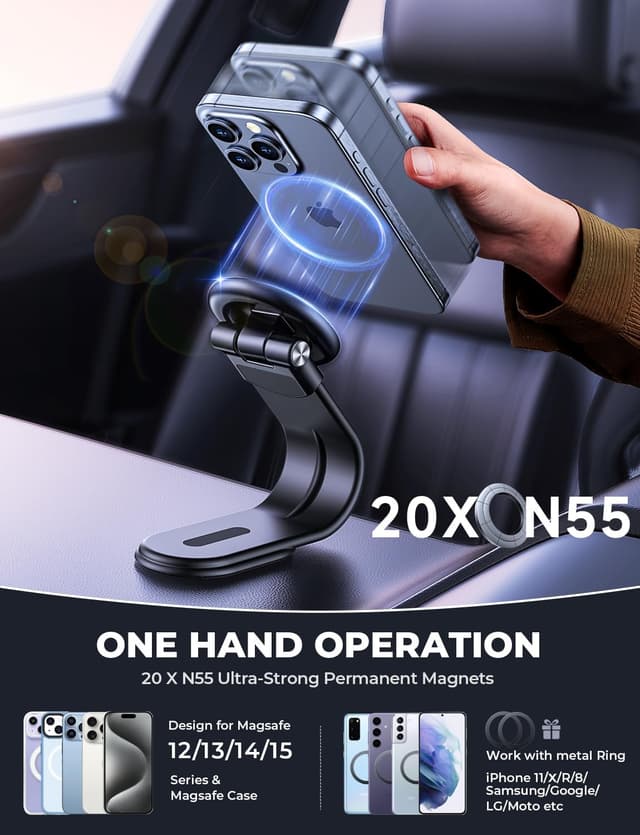 Thumbnail 3 de Support MagSafe Voiture 4-en-1