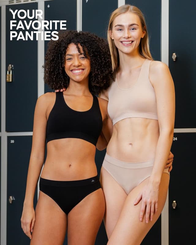 Detalle 2 de DANISH ENDURANCE culottes bambou 3 lots