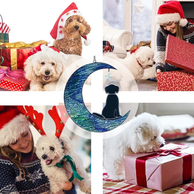 Thumbnail 6 de Gedenkglas „Mond“ für Hundeverlust 🌙🕊