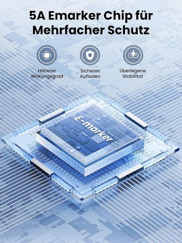 Thumbnail 4 de UGREEN USB C Kabel 100W Winkel 2m