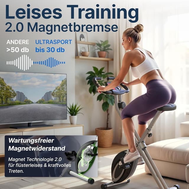 Detalle 2 de Ultrasport Heimtrainer 130 kg