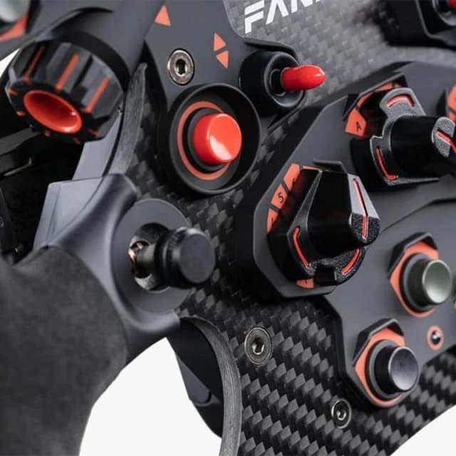 Detalle de Fanatec ClubSport Formula V2.5 X fibra de carbono OLED 11 botones 🕹