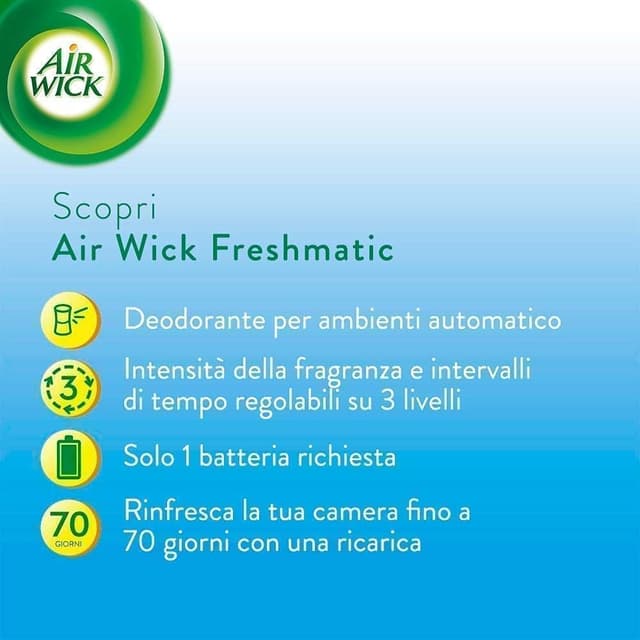 Thumbnail 3 de Airwick Freshmatic profumatore per ambienti 250 ml 🏠
