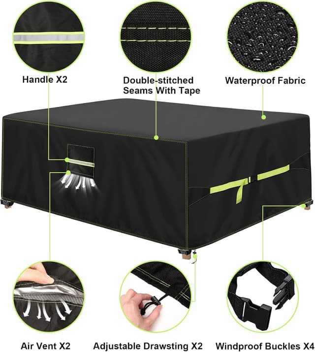 Thumbnail 6 de VDISRR housse table de jardin 250x210x90