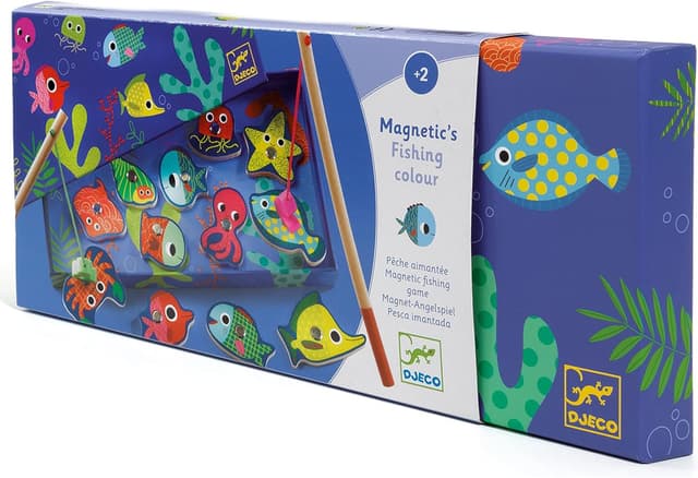 Detalle de DJeco Pêche à la ligne Fishing, gioco di abilità e riflessi