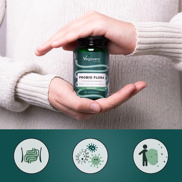 Detalle 2 de Vegavero Kulturen Komplex Probiotikum 60 Kapseln