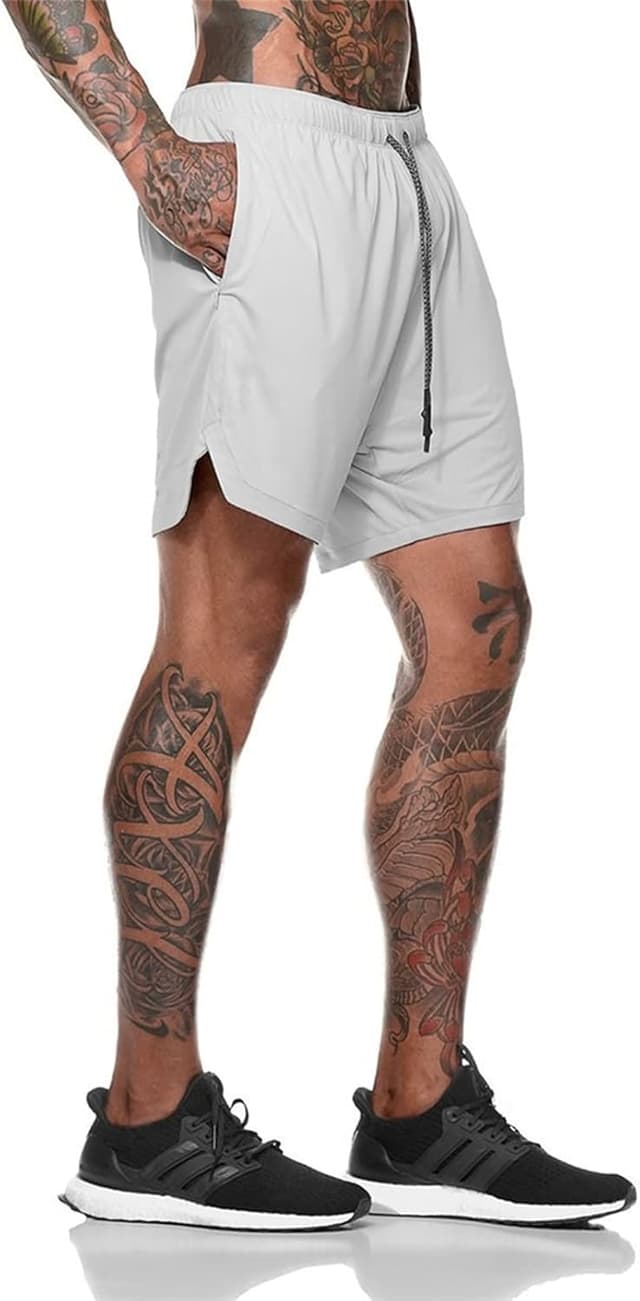 Thumbnail 3 de Aisprts Pantaloncini Palestra Uomo 2in1