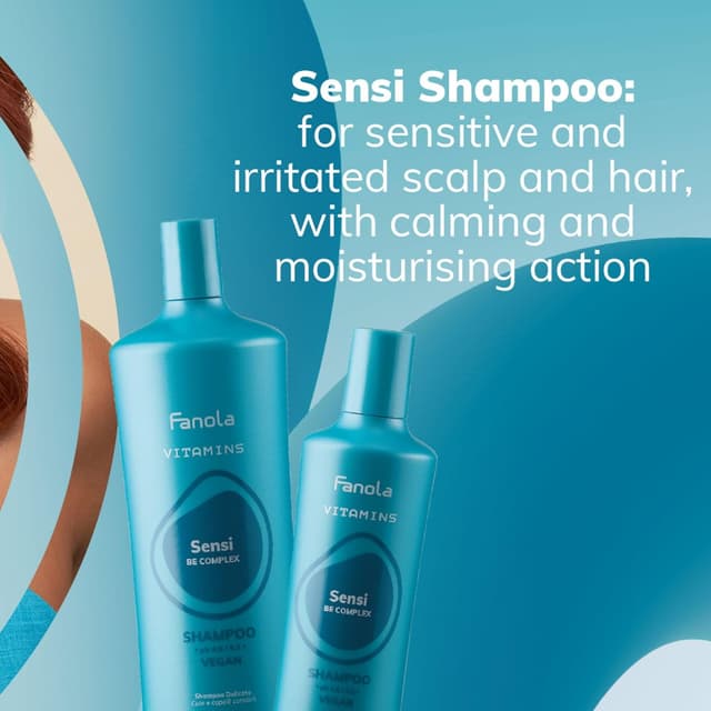 Detalle 2 de FANOLA Sensi Care Shampoo Cute, 1000 ml