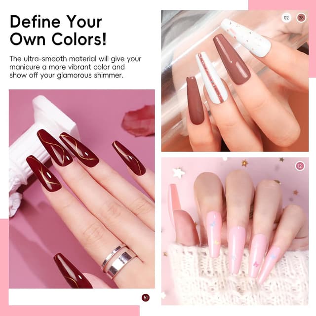 Detalle 1 de Vernis semi permanent UV LED COSCELIA 60 pièces