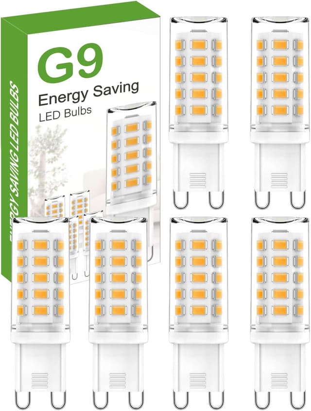Detalle de G9 LED Bulb Warm White 3000K, 5W 560lm Capsule (Non-Dimmable) – 6 Pack