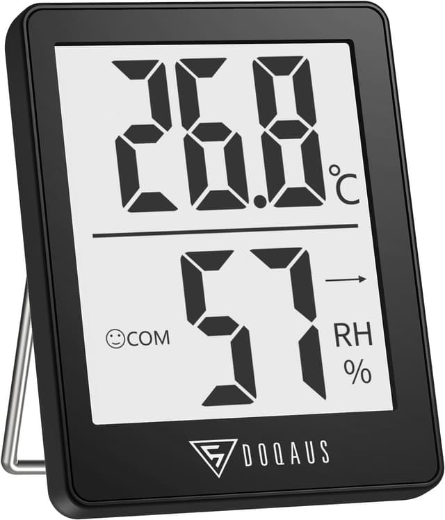 Imagen de DOQAUS Raumthermometer Hygrometer mit Smiley en OfertitasTOP