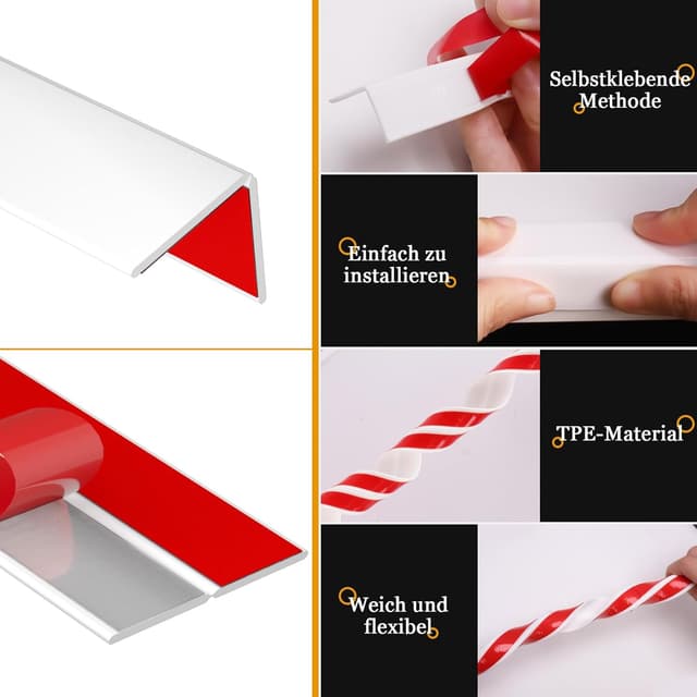 Detalle 2 de Nayotaa Kantenschutz Leisten 20 Ft