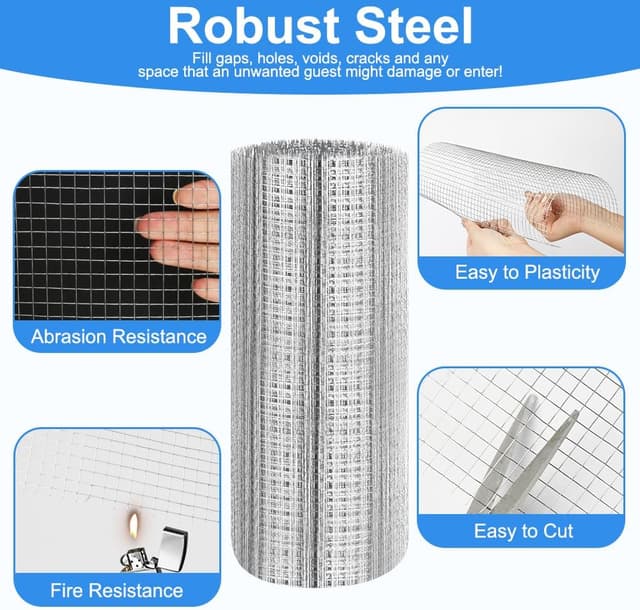 Thumbnail 2 de AMFUN Rodent Mesh 20 cm x 6 m 🪤