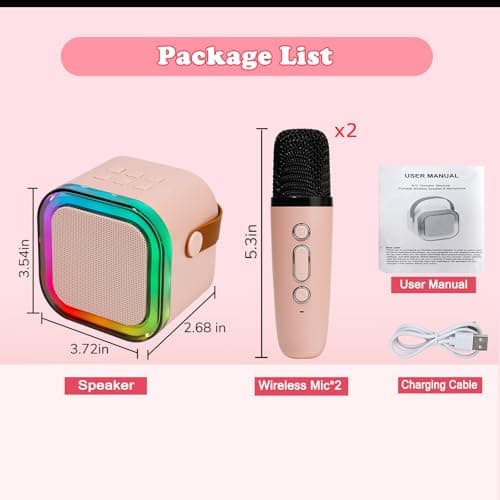 Thumbnail 6 de Generic Mini Karaoke con 2 micrófonos