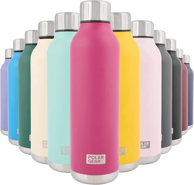 Detalle de Polar Gear Stainless Steel Water Bottle 500ml