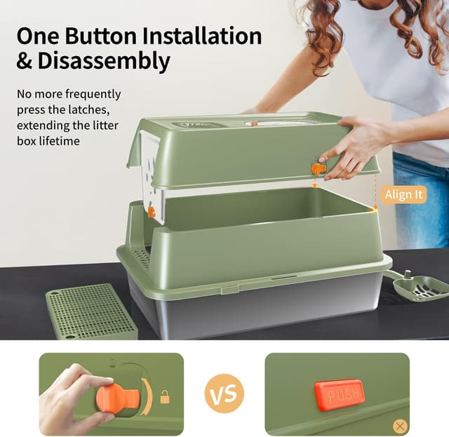 Thumbnail 2 de Eosarcu Arenero XXL acero inoxidable 60x40x39