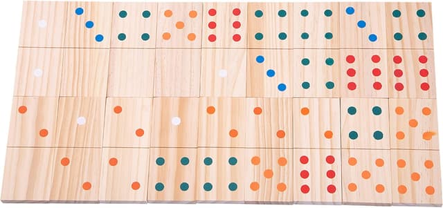 Detalle de Jaques of London giant dominoes double 6