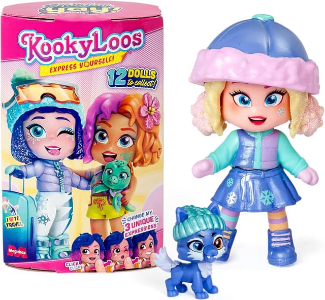 Detalle de KOOKYLOOS „Holiday Yay“-Serie – Magic Box Toys Sammelfiguren mit 12 Varianten