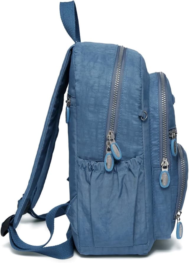 Detalle de AOTIAN Women’s 9-litre lightweight nylon little backpack (light blue)