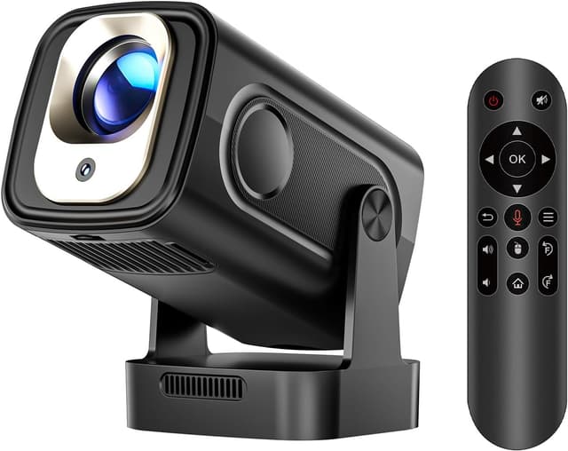 Detalle de Alwtniet HY310 Mini Beamer 150 Zoll đź“˝