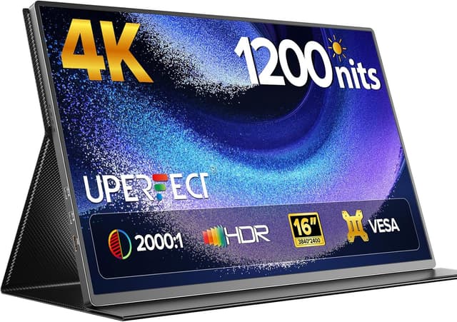 Detalle de UPERFECT Portable Monitor 16" 4K