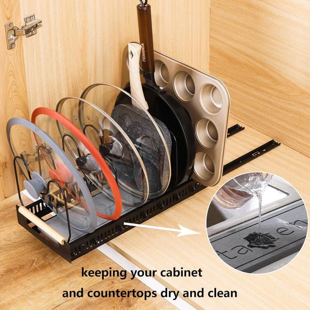 Detalle 2 de Pfannenhalter für Schublade Ausziehbar