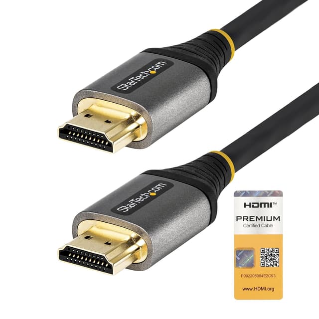 Detalle de StarTech.com 13ft (4m) Premium Certified HDMI 2.0 Cable with Ethernet (HDMMV4M)