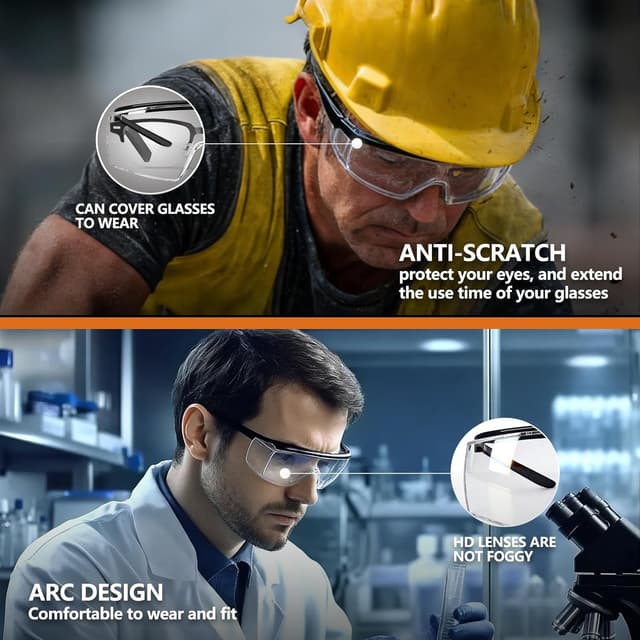 Thumbnail 4 de Surlunettes de protection pour lunettes