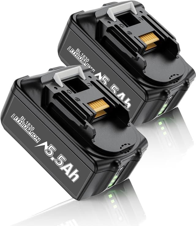 Imagen de Makita 18V Battery 5500mAh 2-Pack en OfertitasTOP