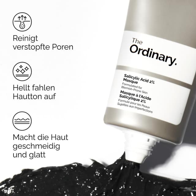 Detalle de Salicylsäure Maske 2% 50 ml für Unreinheiten