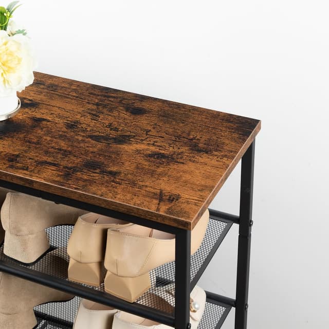 Thumbnail 6 de HOOBRO EBF67XJ01G1 : étagère à chaussures 6 niveaux pour 18-24 paires, couloir et entrée