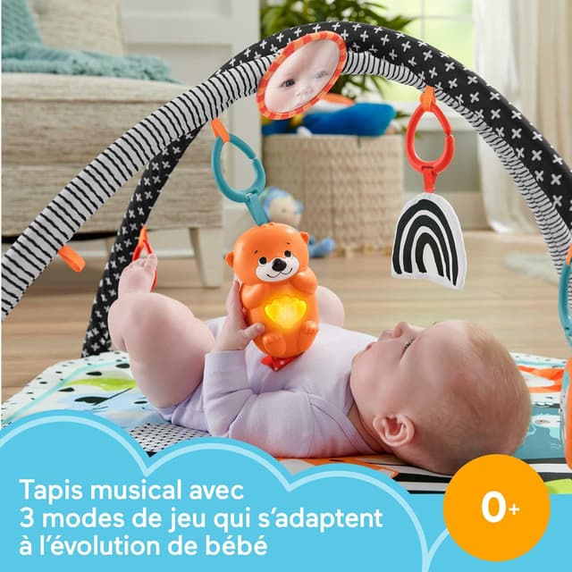Detalle de Fisher-Price Tapis sensoriel 76 x 76 cm