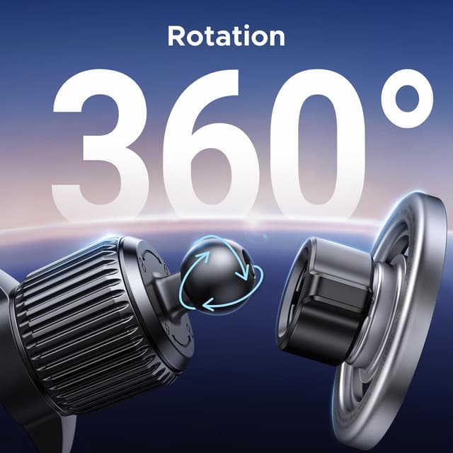 Thumbnail 4 de UGREEN Supporto auto MagSafe per iPhone 17 Pro Max, 360°