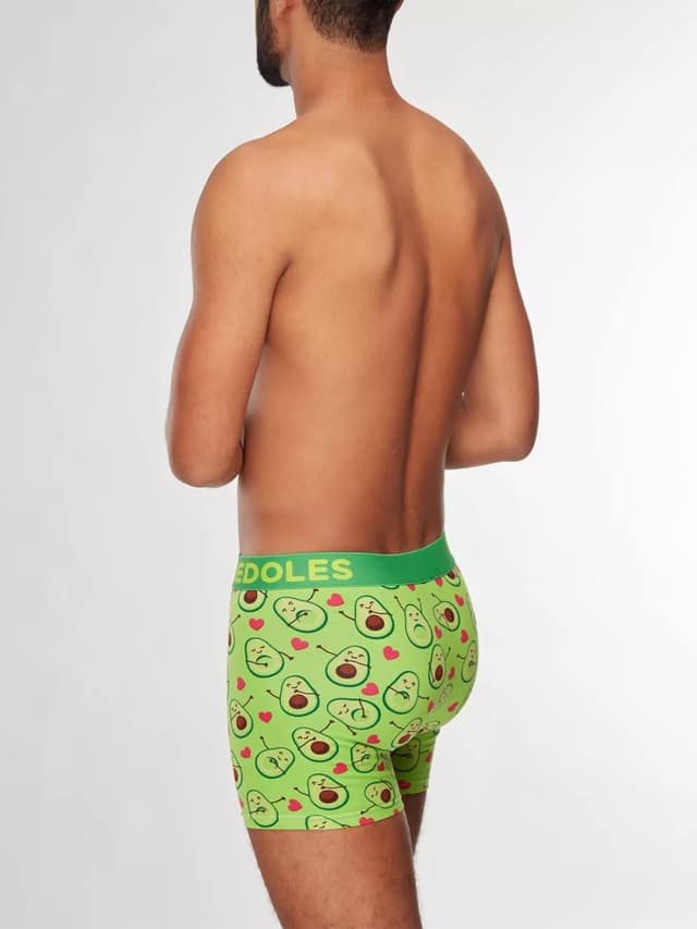 Detalle de Dedoles Boxershorts Herren Trunks aus Baumwolle mit witzigen Tier-Designs (Dinosaurier, Hamster, Maulwurf)