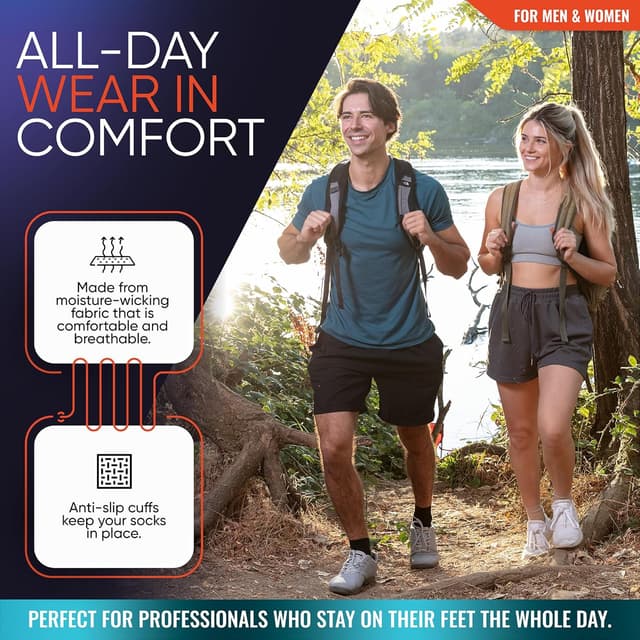 Thumbnail 5 de Compression Socks 20-30 mmHg