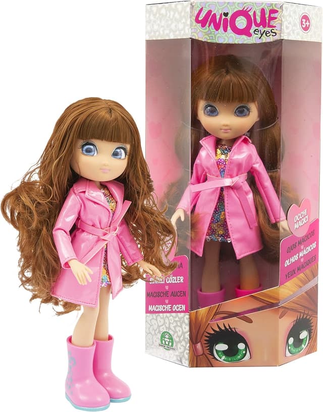 Detalle de Giochi Preziosi Unique Eyes Sophia Fashion Doll con occhi turchesi e capelli rossi