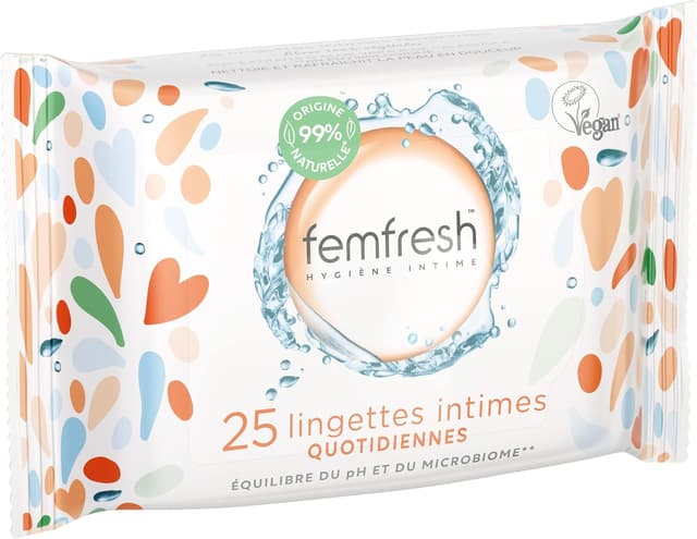 Thumbnail 2 de Femfresh Lingettes Intimes 25 unités