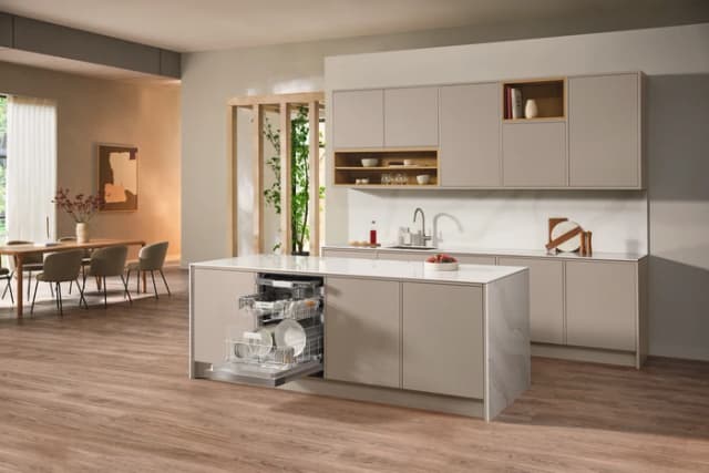 Detalle 2 de Miele G 5811 SCi Active Plus teilintegrierte Spülmaschine in Grau